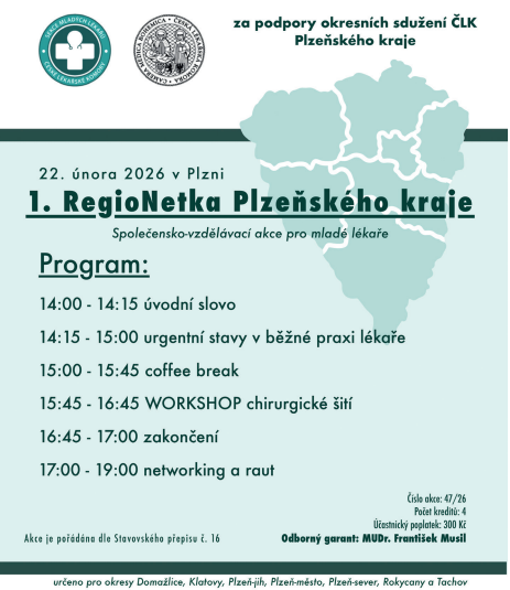 RegioNetky pro mladé lékaře startují!